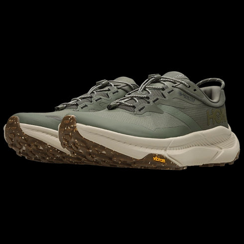 Hoka Transport GTX Slate Oat Milk White Homme