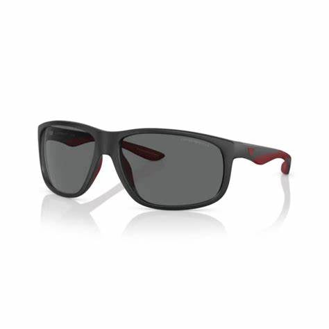 Emporio Armani EA 4199U 5001/87 Gafas de sol para hombre - montura negro mate, lentes gris oscuro