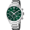 FESTINAFestina F20343/B Timeless Chronograph – Green Dial, Stainless Steel, 43mmWATCHESEcecile