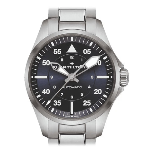 HAMILTONHamilton Khaki Aviation Pilot Auto H76215140 36mm Blue Dial Stainless SteelWATCHESEcecile