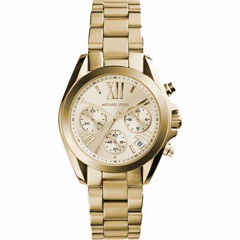 Michael Kors MK5798 Montre chronographe Mini Bradshaw en or pour femme