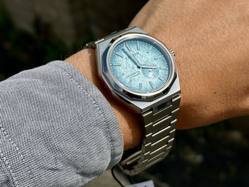 CITIZENCitizen Zenshin 60 NK5020 - 58L Auto Watch – Light Blue Dial, Super Titanium CaseWATCHESEcecile