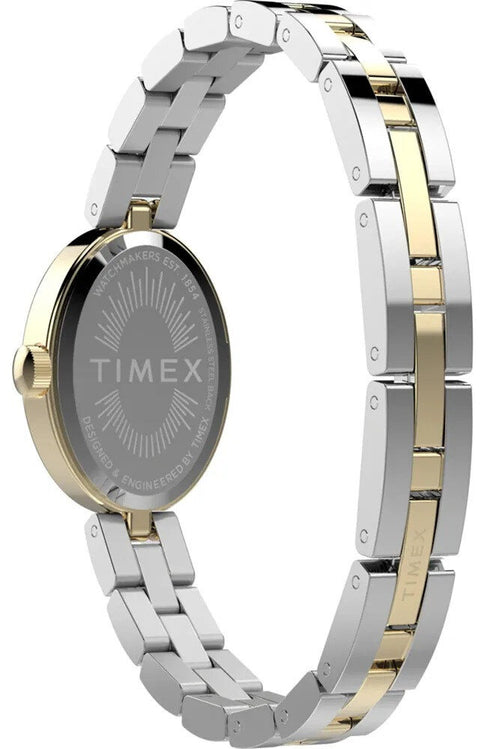 Timex TW2Y26800 Women’s Cavatina 19 mm Two-Tone Stainless Steel Watch