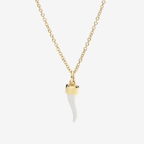 DODODodo Horn Charm – Sterling Silver and 9kt Yellow GoldJEWELRYEcecile