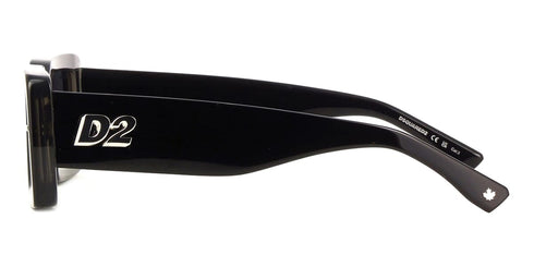 DSQUARED2Dsquared2 D2 0142/S 8079O Sunglasses – Black Frame, Grey Gradient LensesEYEWEAREcecile