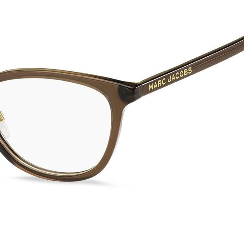 Occhiali da vista Marc Jacobs MARC 663/G 09Q Donna - Montatura marrone trasparente, design occhi di gatto
