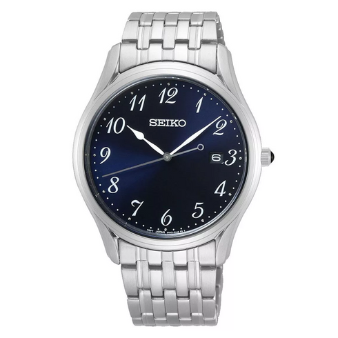 Orologio Seiko SUR301P1 Uomo - Quadrante blu, vetro zaffiro, acciaio inossidabile