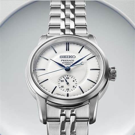Seiko Presage SPB445J1 Reloj Automático Hombre - Esfera Porcelana Arita, Acero inoxidable