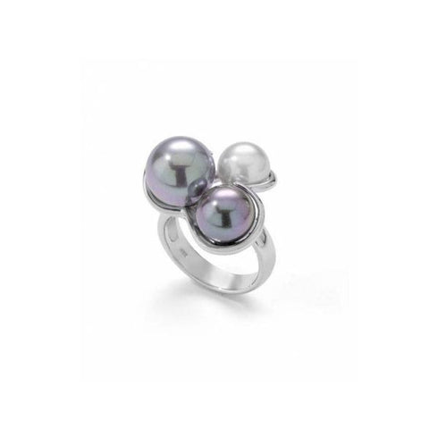 Anello Majorica Planet 12198 Anello da donna in argento con perle sintetiche