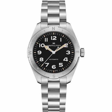 Hamilton Khaki Field Expedition Auto H70315130 - 41mm Stainless Steel, Black Dial