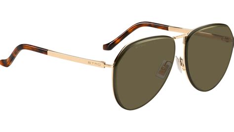 ETROETRO 0033/S Unisex Sunglasses - Rose Gold Frame, Green LensesEYEWEAREcecile