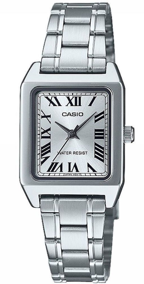 CASIO & VINTAGECasio Classic Collection Women's Analog Quartz Watch - Stainless Steel, Roman NumeralsWATCHESEcecile