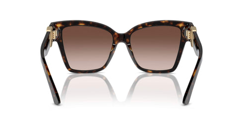 Dolce & Gabbana DG4470 502/13 Women's Sunglasses - Havana Frame, Brown Gradient Lenses