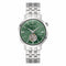 Orologio da uomo Bulova Classic Automatic 96A319 - Quadrante verde, bracciale in acciaio inossidabile
