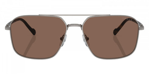 Vogue VO4289S Occhiali da sole da uomo - Montatura irregolare in metallo da 59 mm, lenti polarizzate, diverse opzioni di colore