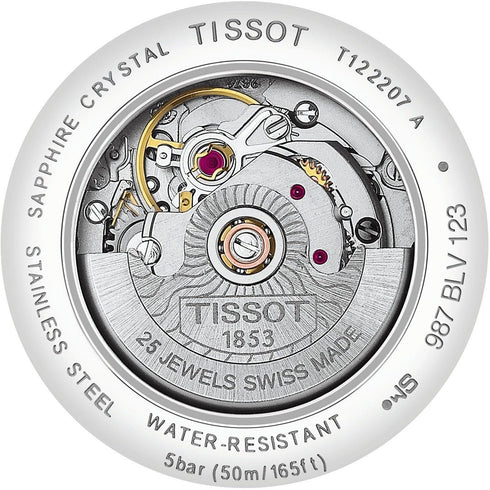 TISSOTTissot Carson Premium Automatic Lady 30mm Watch – Silver Dial, Stainless Steel Bracelet, Swiss MadeWATCHESEcecile