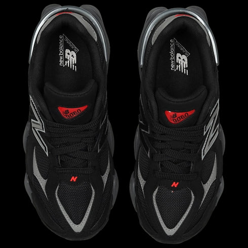 New Balance 9060 Noir Gris Argent Femme