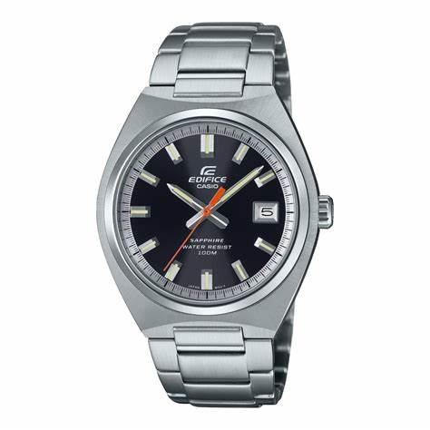 CASIO EDIFICECasio Edifice EFB - 109D - 1AVEF Men's Watch - Stainless Steel, Black Dial, Sapphire CrystalWATCHESEcecile