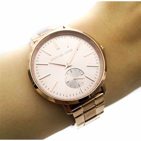 Michael Kors Jaryn MK3501 Reloj de Mujer - Oro rosa, diseño minimalista