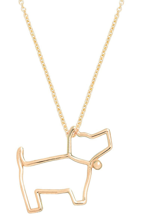 ALIITAAliita NRPU800000YG09K Perrito Necklace – 9K Yellow Gold, Adjustable 41–45cmBIJOUXEcecile