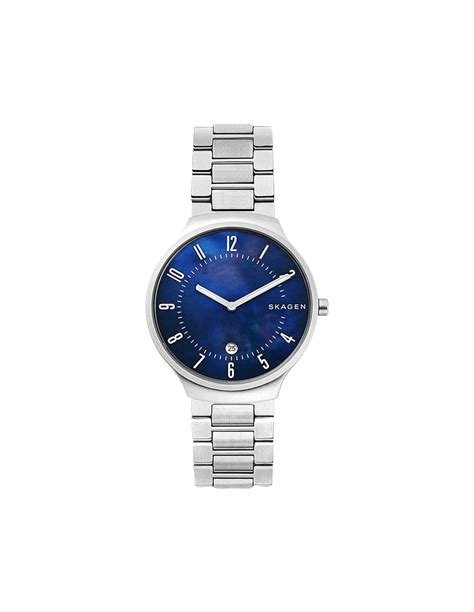 SKAGEN DENMARKSkagen Denmark Grenen SKW6519 – 38mm Blue Dial Stainless Steel Men's WatchWATCHESEcecile
