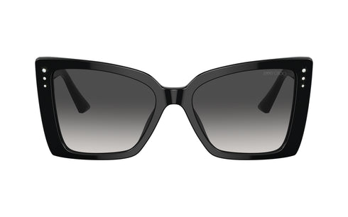 Jimmy Choo JC 5001B Women's Sunglasses - 54mm, Black Frame with Gray Gradient Lenses
