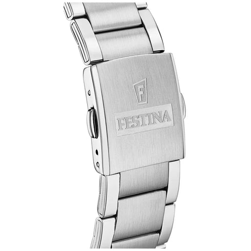 FESTINAFestina F20343/B Timeless Chronograph – Green Dial, Stainless Steel, 43mmWATCHESEcecile