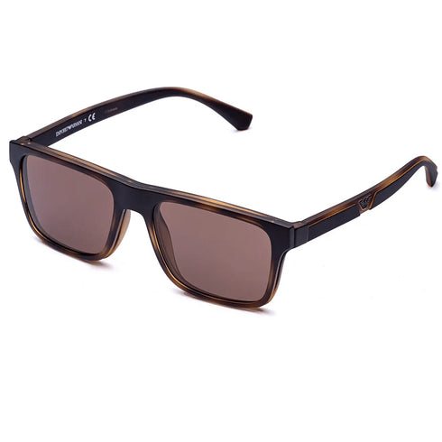 EMPORIO ARMANIEmporio Armani EA4115 5802/1W Men's Eyeglasses - Matte Havana Frame with Two Clip - On Lenses, 54mmEYEWEAREcecile