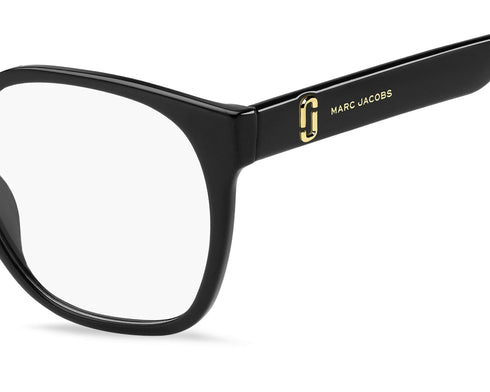 MARC JACOBSMarc Jacobs MARC 766 807 55 Women's Eyeglasses - Black Full - Rim Square FrameEYEWEAREcecile