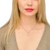 Majorica Tu y Yo Necklace 12268.01.1.000.010.1 – 925 Silver, 12mm White Pearl, Zirconia