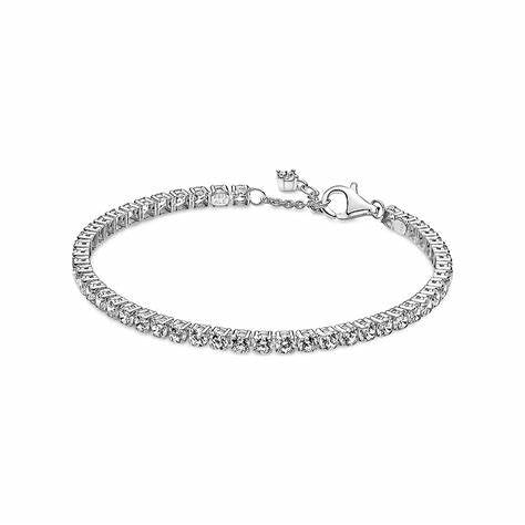 PANDORAPandora 591469C01 - 20 Sparkling Tennis Bracelet – Sterling Silver, 20cm, Cubic ZirconiaBIJOUXEcecile