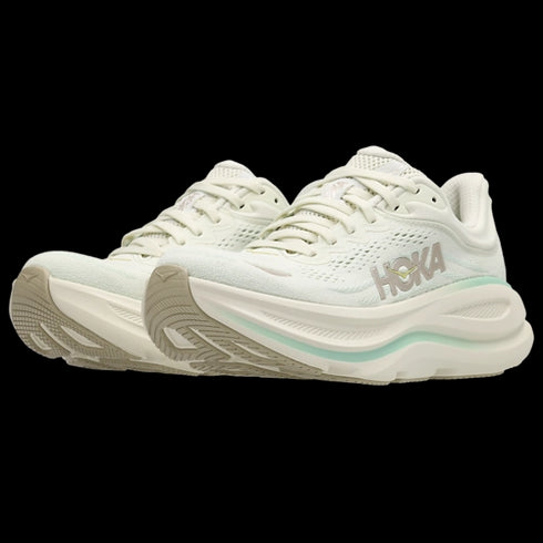 Hoka Bondi 9 White Salt Homme