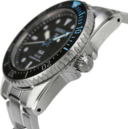 Reloj de hombre Seiko Prospex SNE575P1 PADI Solar Diver's 200m Black Dial