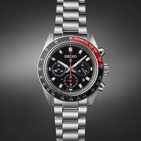 Seiko Prospex SSC915P1 Reloj Cronógrafo Solar Hombre - Esfera Negra, Acero Inoxidable