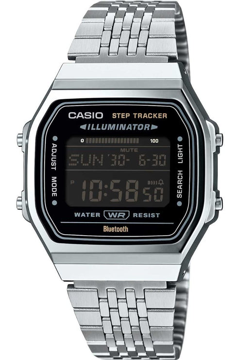 CASIO & VINTAGECasio ABL - 100WE - 1BEF Unisex Digital Watch - Black Dial, Bluetooth, Step TrackerWATCHESEcecile