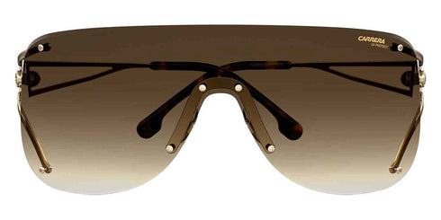 CARRERACarrera 3006/S Rimless Shield Sunglasses – Gold Metal XL 99 mmEYEWEAREcecile