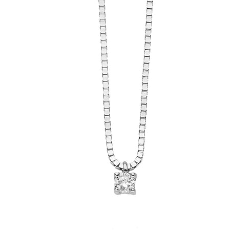 MILUNAMiluna CLD5027_022G7 Women's White Gold Necklace with 0.22 ct Diamond PendantJEWELRYEcecile