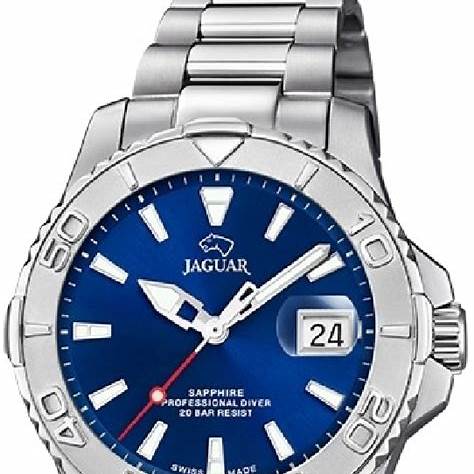 Reloj Jaguar Executive Diver J969/2 Hombre - Caja de acero, esfera azul