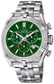 Jaguar Executive J852/C Reloj Cronógrafo Hombre - Caja de acero, esfera verde
