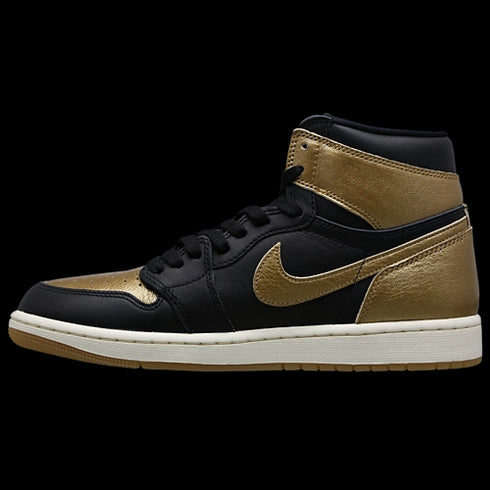 Nike Dunk AJ1 Retro High OG Or Voile Femme