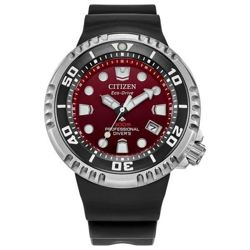 CITIZENCitizen Promaster BN1024 - 01Z Men's Red Gradient Dial Diver Watch – Eco - Drive, 46mm, 300M WRWATCHESEcecile