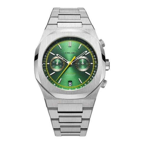 D1 Milano Mod. Cronografo Edles Grün - Re-Style Edition