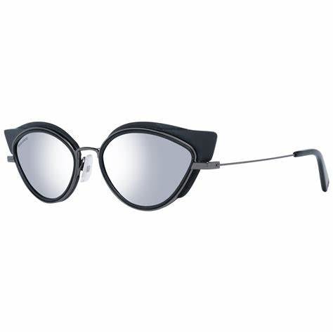 DSQUARED2Dsquared2 DQ0336 5402C Women's Sunglasses – Black Frame, Silver Mirrored LensesEYEWEAREcecile