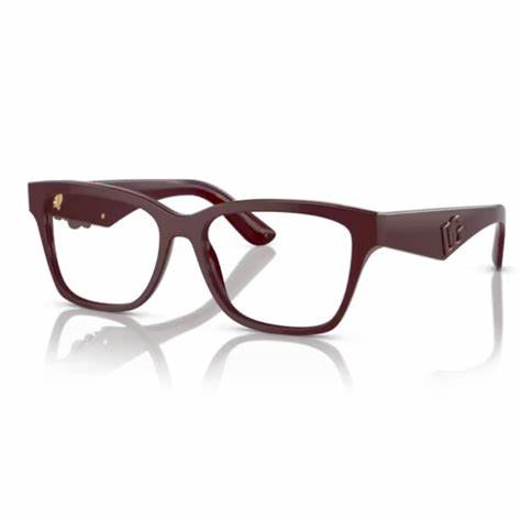 Dolce & Gabbana DG3352 501 57 Men's Eyeglasses - Black Rectangular Frame