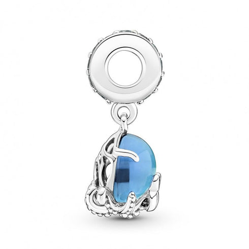 PANDORAPandora 791694C01 Murano Glass Cute Octopus Dangle Charm - Sterling Silver with Green and Blue Murano GlassBIJOUXEcecile