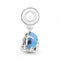 PANDORAPandora 791694C01 Murano Glass Cute Octopus Dangle Charm - Sterling Silver with Green and Blue Murano GlassBIJOUXEcecile