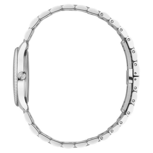 Gucci G-Timeless YA1265069 29 mm Quartz – Burgundy Dial, Steel Bracelet