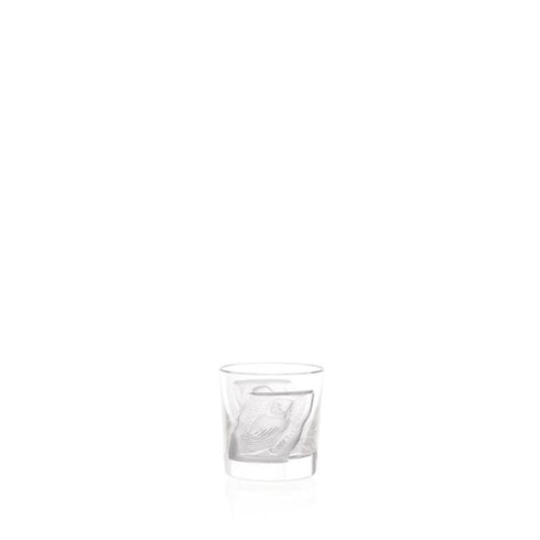 Lalique Eule Schnapsbecher
