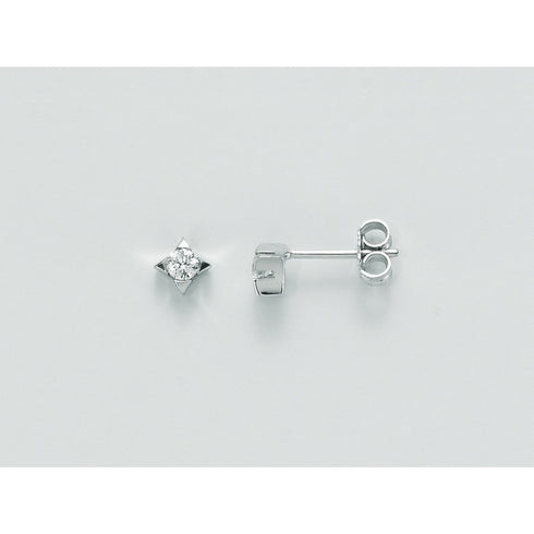 MILUNAMiluna ERD1590_010X Women's 18K White Gold Diamond Stud EarringsJEWELRYEcecile