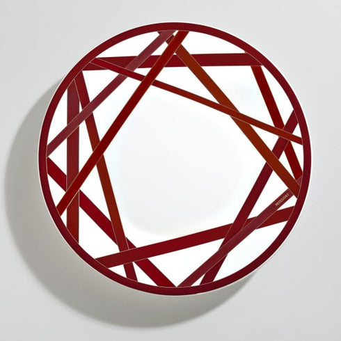Missoni Nastri Bordeaux Service Plate 32 cm